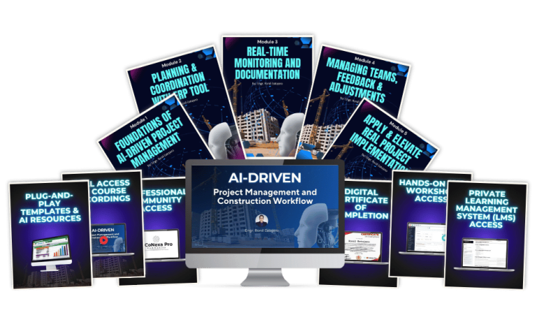 Live AI‑Driven Project Management and Construction Workflow (Fundamentals and Workshop)